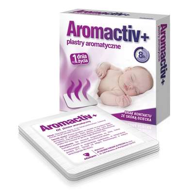 Aromactiv plastry dla dzieci od 1 dnia życia lat 5 sztuk DARMOWA DOSTAWA OD 180 ZŁ! SZYBKA REALIZACJA ZAMÓWIENIA!