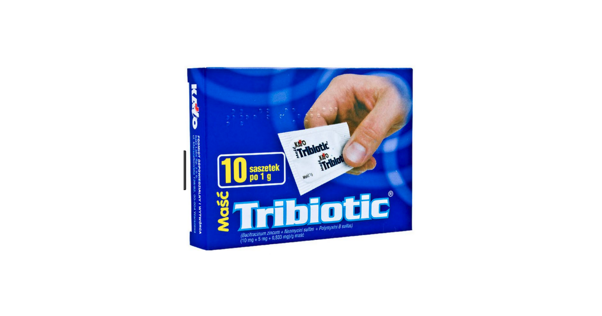 Tribiotikum, Salbe 1g, 10 Beutel AManada