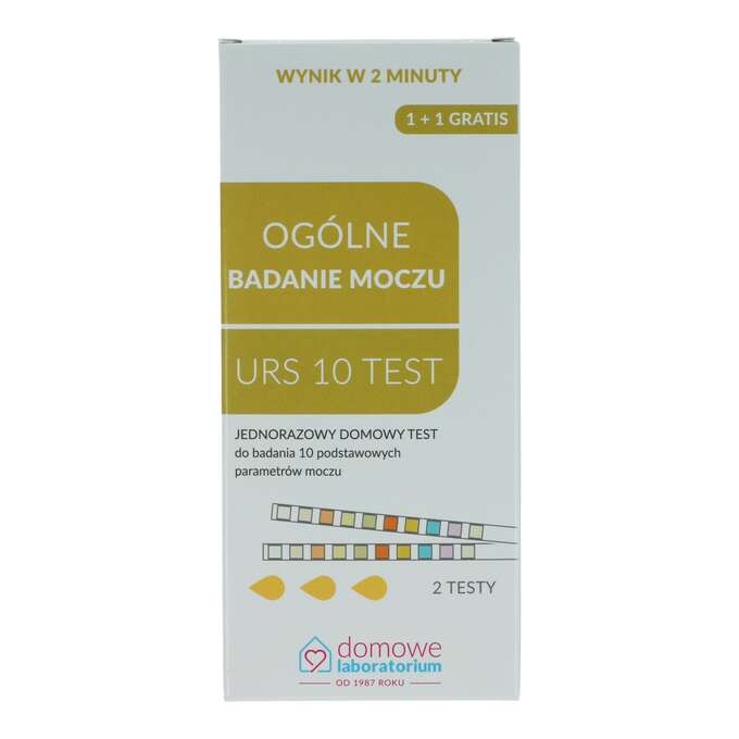 URS 10, Test do badania moczu ogólnego, 2 sztuki - Długi termin ...