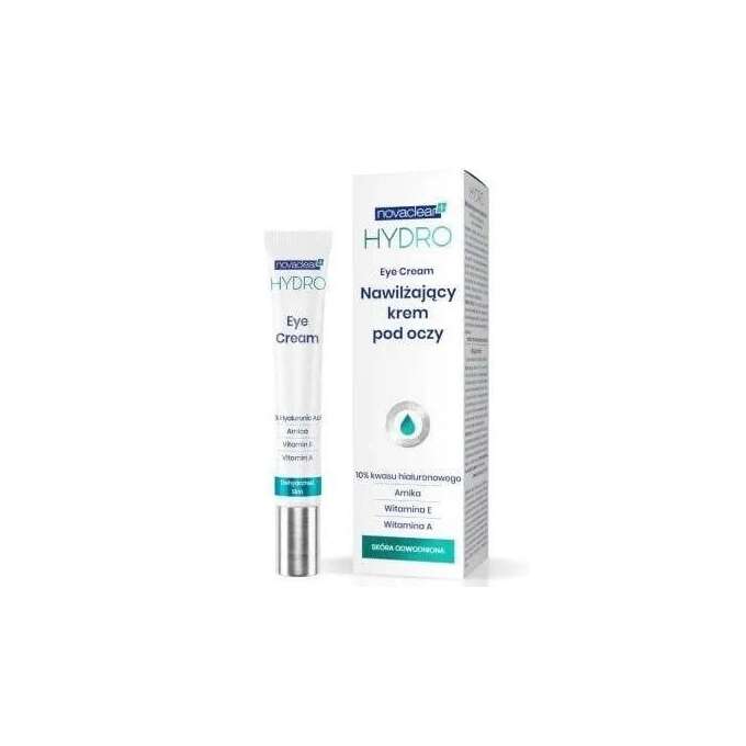 Novaclear Hydro, Krem Nawilżający pod oczy, 15 ml - Długi termin ważności!