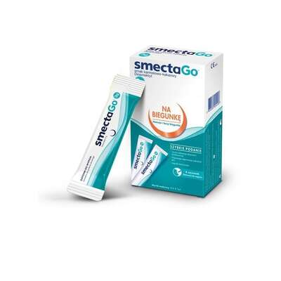 SmectaGo, 8 saszetek - Długi termin ważności!