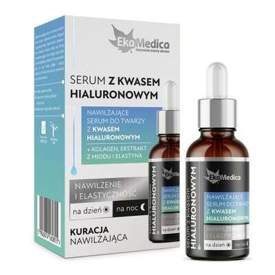 Serum z kwasem hialuronowym, 20 ml - Długi termin ważności!