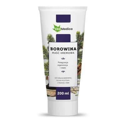 Maść borowina, 200 ml - Długi termin ważności!