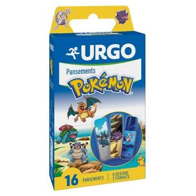 Urgo Pokemon Opatrunki, 16 sztuk