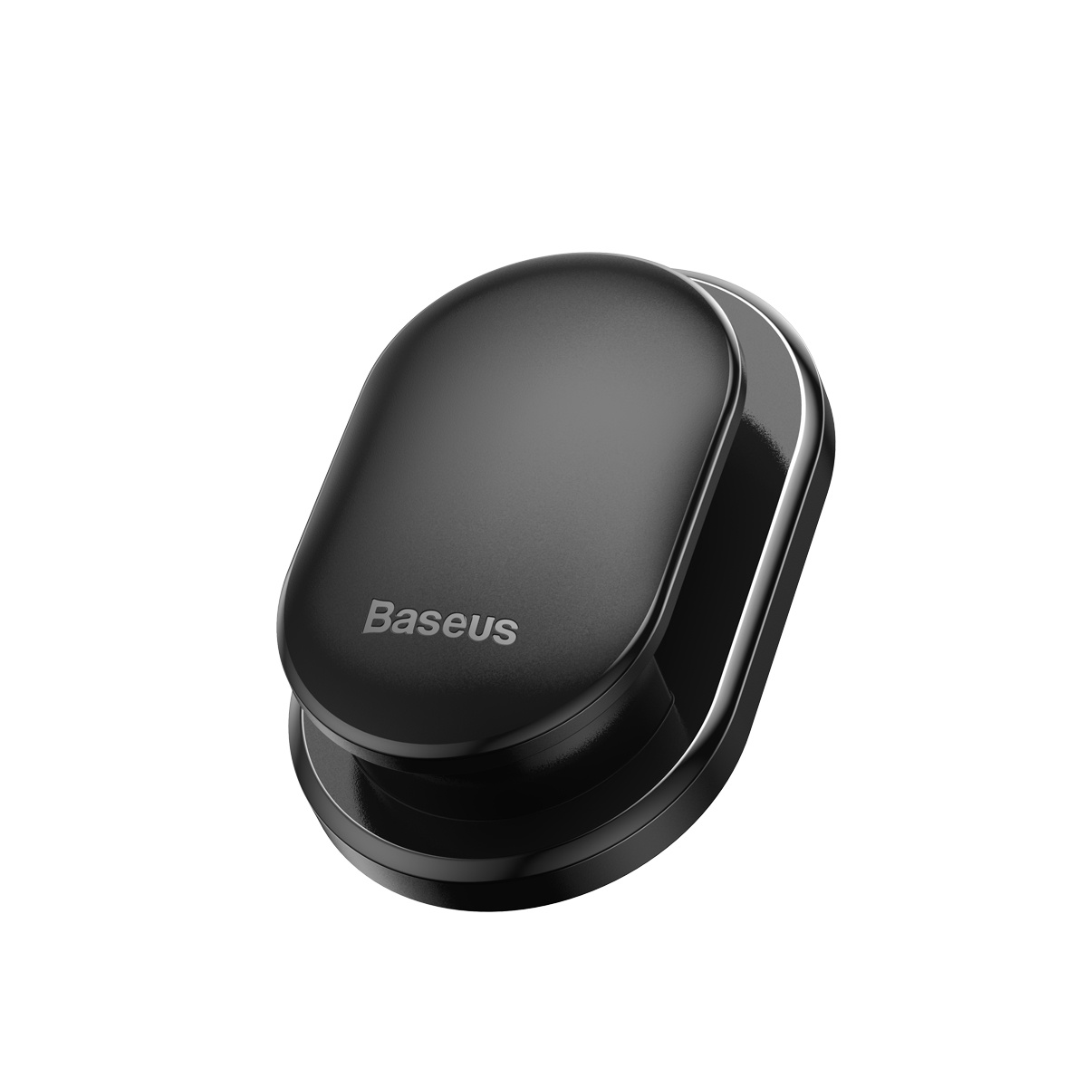 Komplet stenskih obešalnikov Baseus Small Shell za avto, dom, garažo - 4 kosa, črna