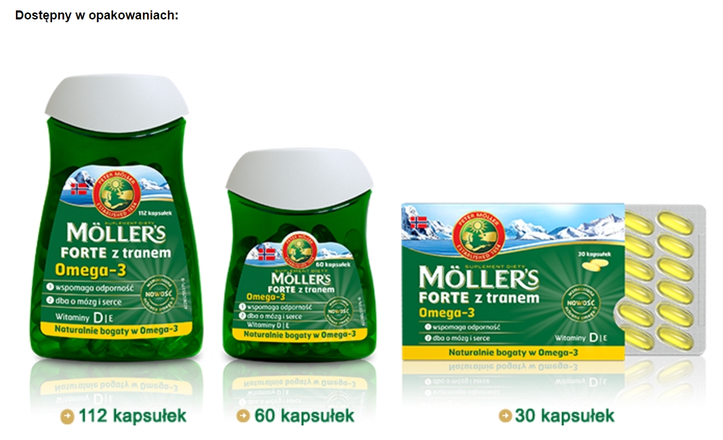 Tran Mollers Forte 60 capsules - A-Manada